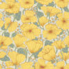 0057703 matilda yellow poppy fields wallpaper