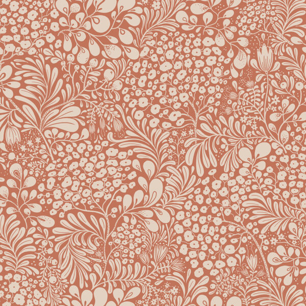 0057747 siv red botanical wallpaper