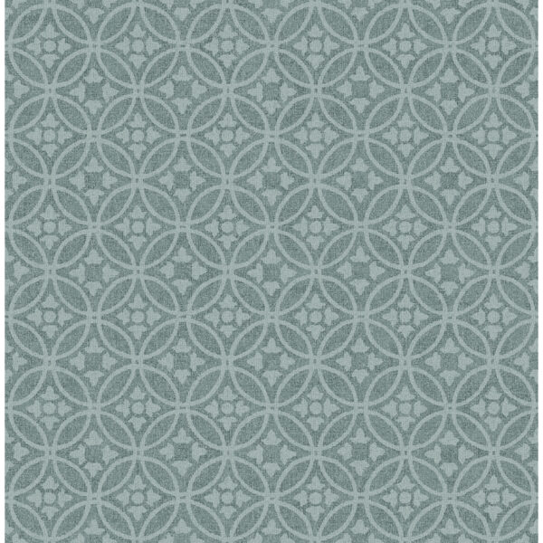 0058414 larsson teal ogee wallpaper
