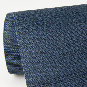Peninsula Navy Sisal Grasscloth Wallpaper