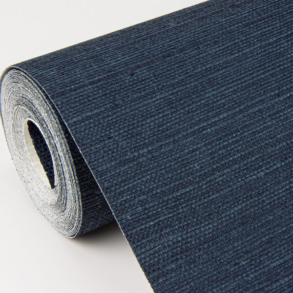 0058898 peninsula navy sisal grasscloth wallpaper