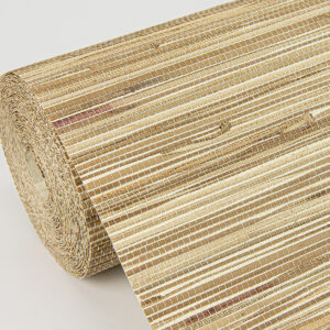 Shuang Light Brown Handmade Grasscloth Wallpaper