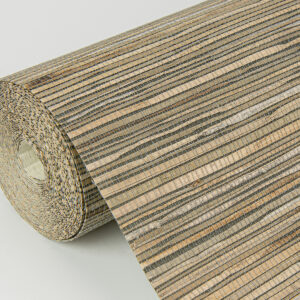 Shuang Olive Handmade Grasscloth Wallpaper