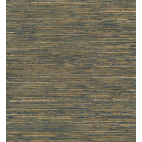 0058939 shuang teal handmade grasscloth wallpaper