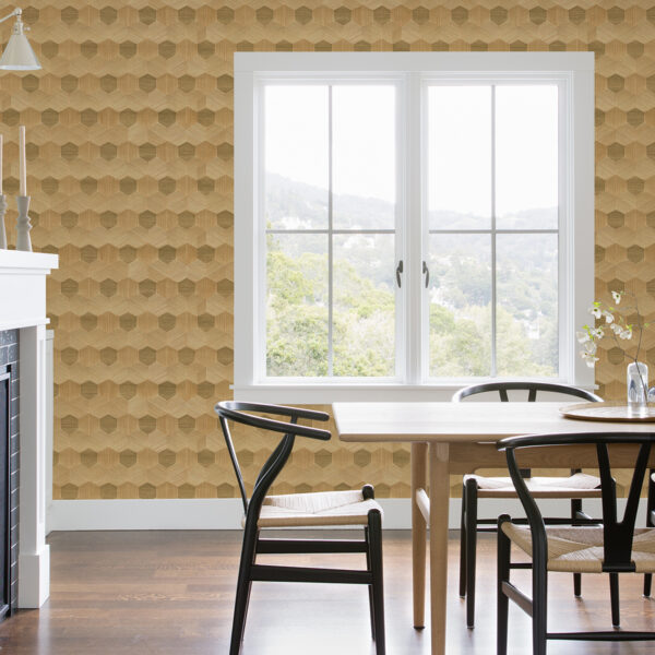 0058951 linzhi copper sisal grasscloth inlay wallpaper