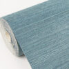 0058978 aiko blue sisal grasscloth wallpaper