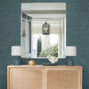 0058979 aiko blue sisal grasscloth wallpaper