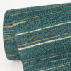 0058993 kira teal hemp grasscloth wallpaper