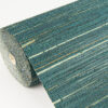 0058994 kira teal hemp grasscloth wallpaper