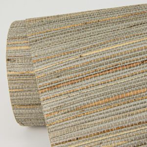 Kira Neutral Hemp Grasscloth Wallpaper