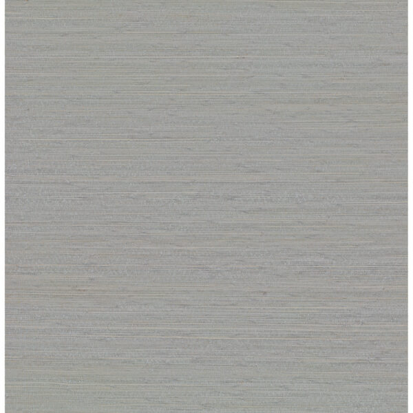 Kira Periwinkle Hemp Grasscloth Wallpaper