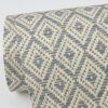 Hui Denim Paper Weave Grasscloth Wallpaper - Image 3