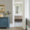 Hui Denim Paper Weave Grasscloth Wallpaper - Image 2