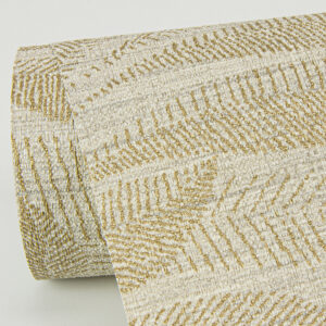 Lei Gold Leaf Wallpaper