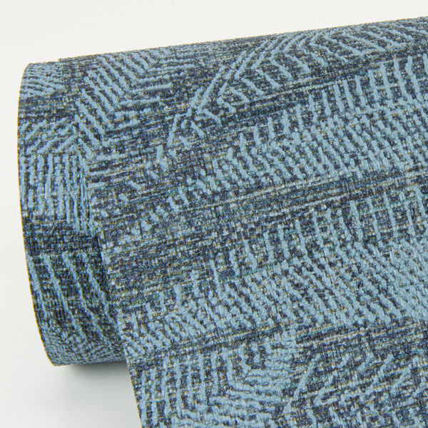 Lei Navy Leaf Wallpaper - Image 3