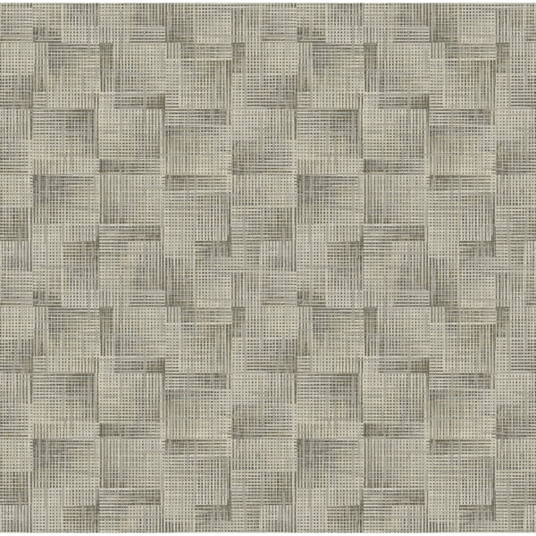 Ting Light Grey Lattice Wallpaper