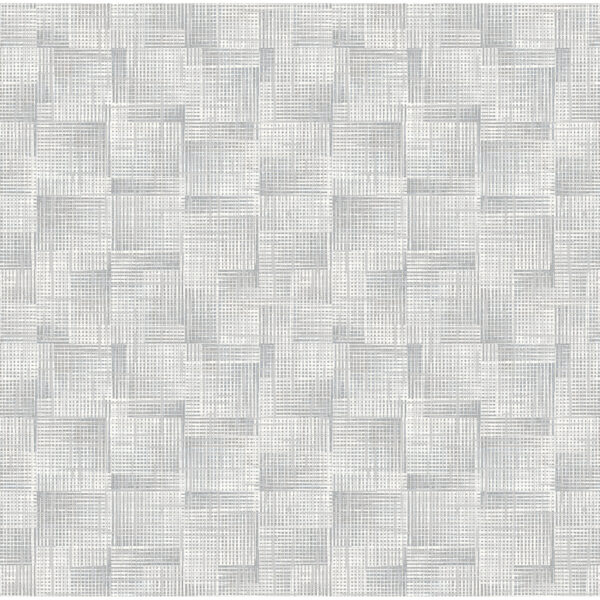 Ting Light Blue Lattice Wallpaper