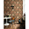 Camille Red Peony & Lily Wallpaper - Image 2