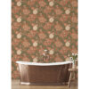 Camille Red Peony & Lily Wallpaper - Image 3