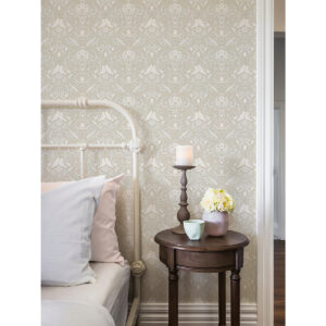 Niki Beige Country Kitsch Wallpaper