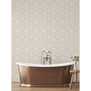 Niki Beige Country Kitsch Wallpaper