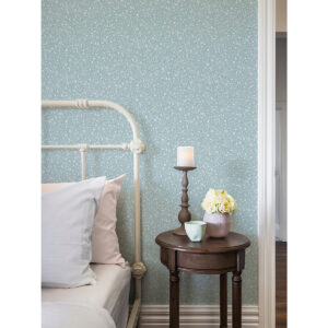 Hummelvik Blue Daisy Trail Wallpaper