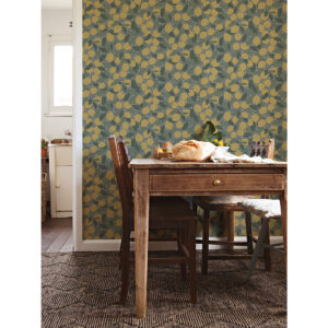 Lemona Blue Fruit Tree Wallpaper