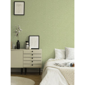 Anna Light Green Fern Trail Wallpaper
