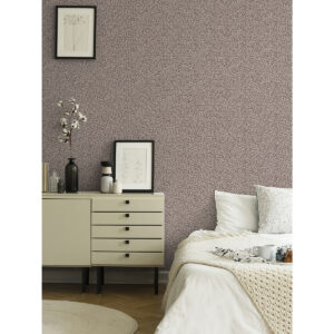 Anna Purple Fern Trail Wallpaper