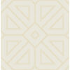 Voltaire Gold Beaded Geometric Wallpaper