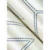 Voltaire Indigo Beaded Geometric Wallpaper - Image 3