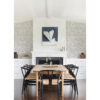 Voltaire Indigo Beaded Geometric Wallpaper - Image 2