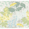 Brie Pastel Forest Flowers Wallpaper