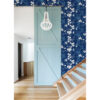 Nicolette Navy Floral Trail Wallpaper - Image 3