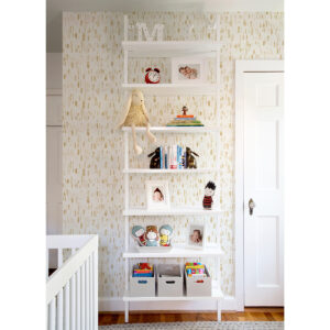 Dwell Gold Brushstrokes Wallpaper