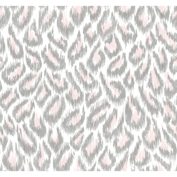 Electra Blush Leopard Spot String Wallpaper