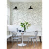 Mariell Grey Dragonfly Wallpaper - Image 3