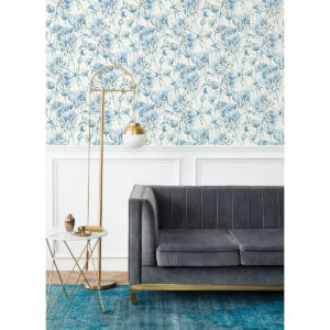 Mariell Blue Dragonfly Wallpaper