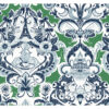 Sadie Green Parisian Damask Wallpaper