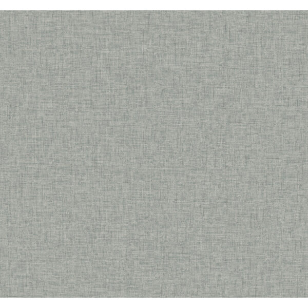 Bentley Slate Faux Linen Wallpaper