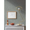 Bentley Slate Faux Linen Wallpaper - Image 2
