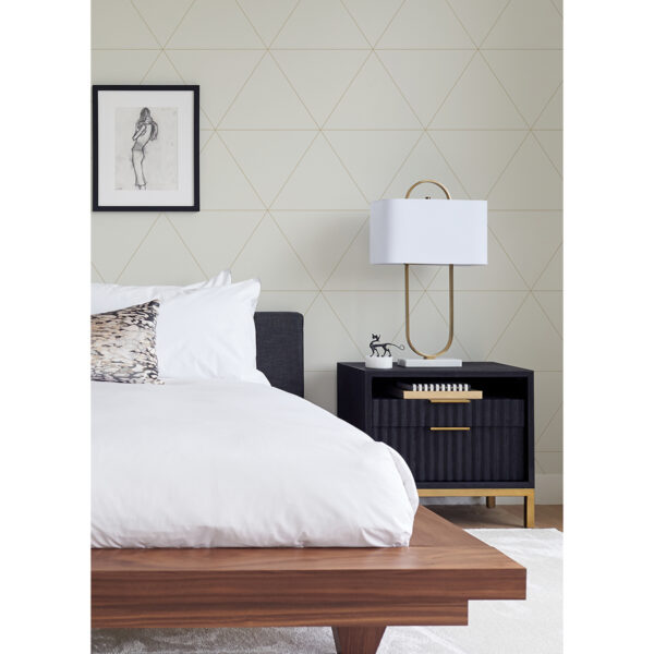 Twilight Bone Geometric Wallpaper - Image 2