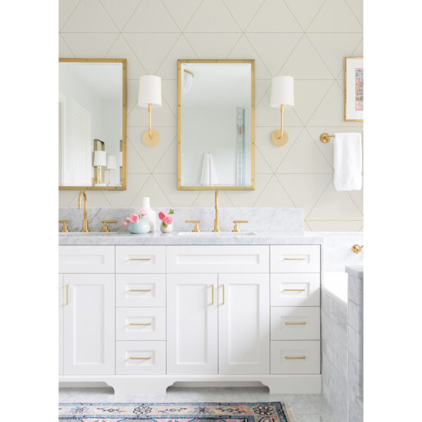 Twilight Bone Geometric Wallpaper - Image 3