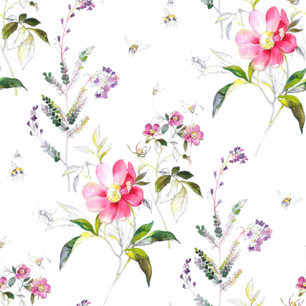 Pink Sinclair Wall Mural - Image 7
