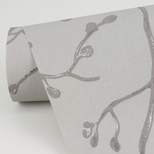 Koura Silver Branches Wallpaper