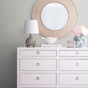 Saranyu Light Grey Petite Chevron Wallpaper