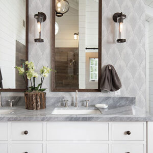 Bakal Pearl Art Deco Ogee Wallpaper
