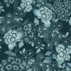 Irina Navy Floral Blooms Wallpaper