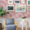 Irina Coral Floral Blooms Wallpaper - Image 3