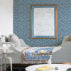 Alorah Blue Wave Wallpaper - Image 3